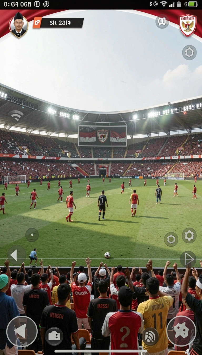 Galeri pratinjau visual rogtoto build APK resmi terbaru