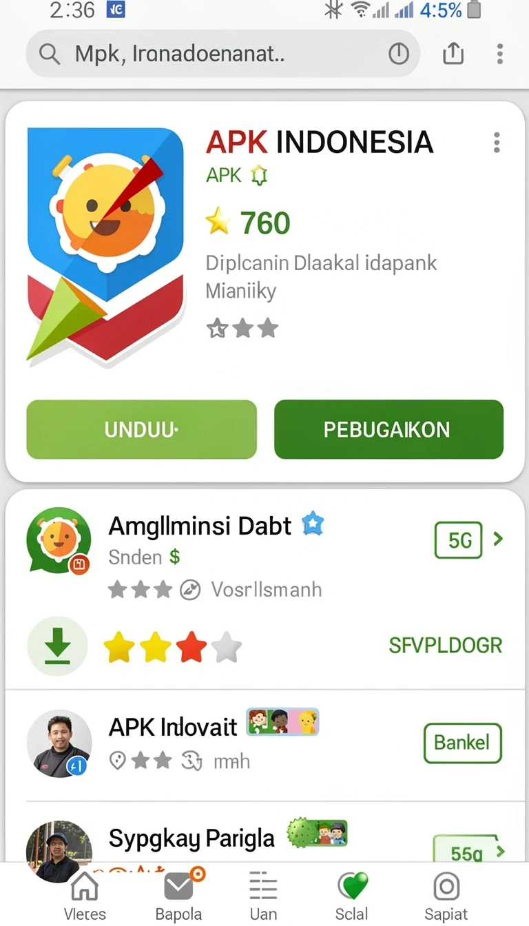 Pratinjau antarmuka rogtoto — aplikasi APK resmi Android v2.5.6